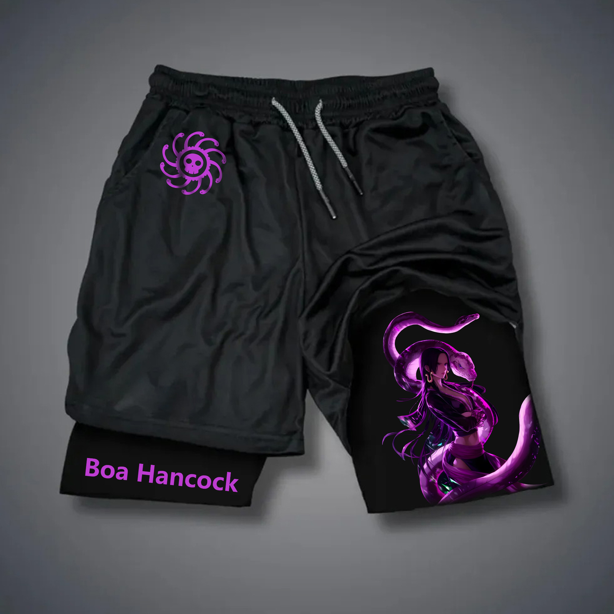 Unisex  Casual Anime Streetwear Shorts