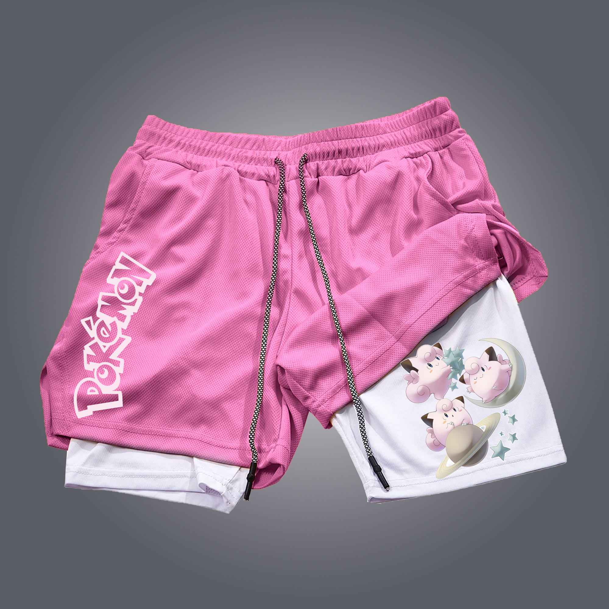 Unisex Casual Anime Streetwear Shorts-AnimeClothe