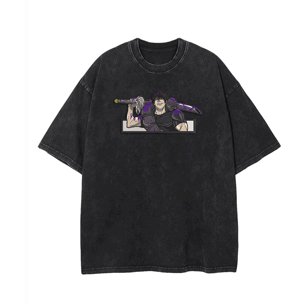 Casual Retro Anime TOJI Printed T-Shirt-AnimeClothe