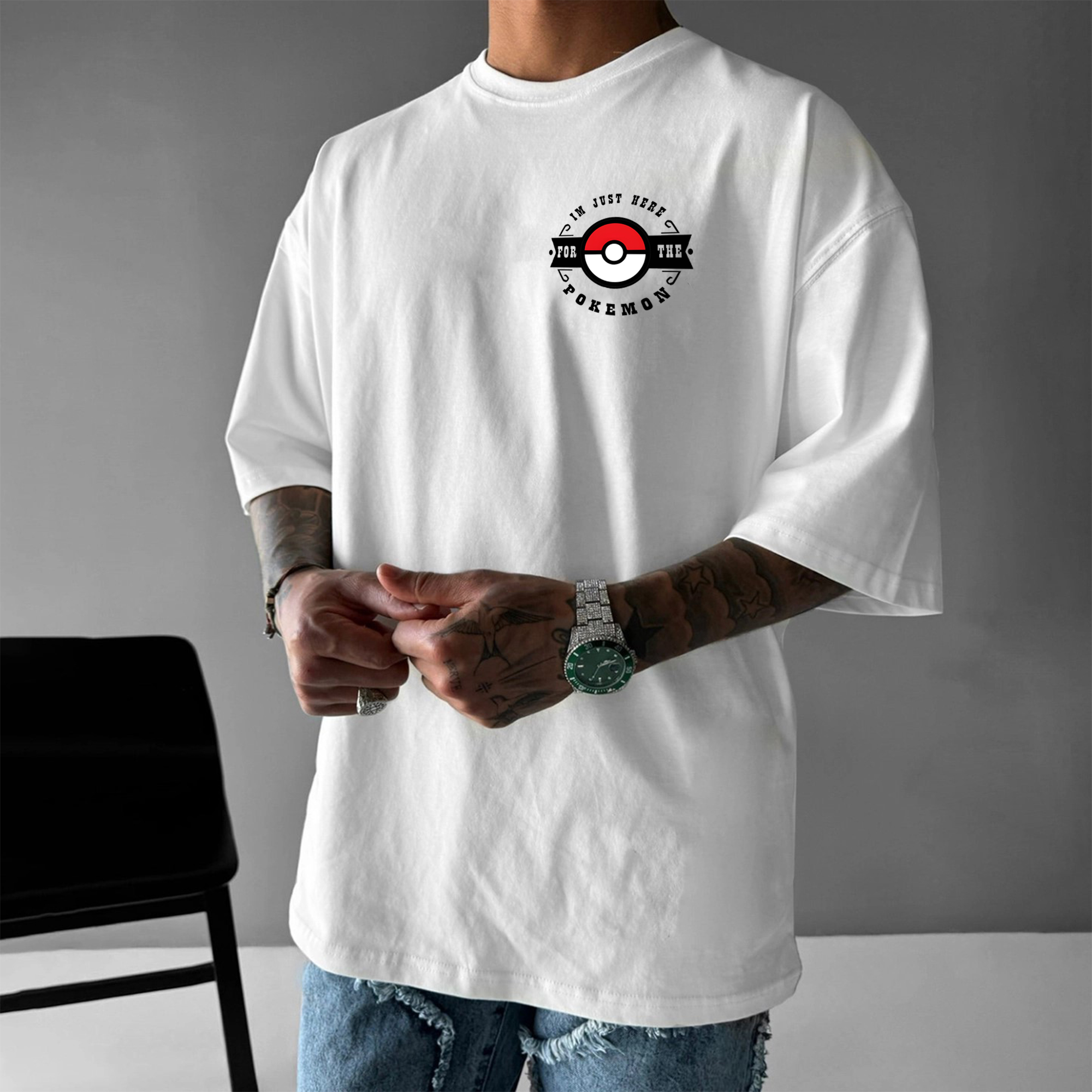 Unisex Anime Inspired Vintage T-Shirt-AnimeClothe