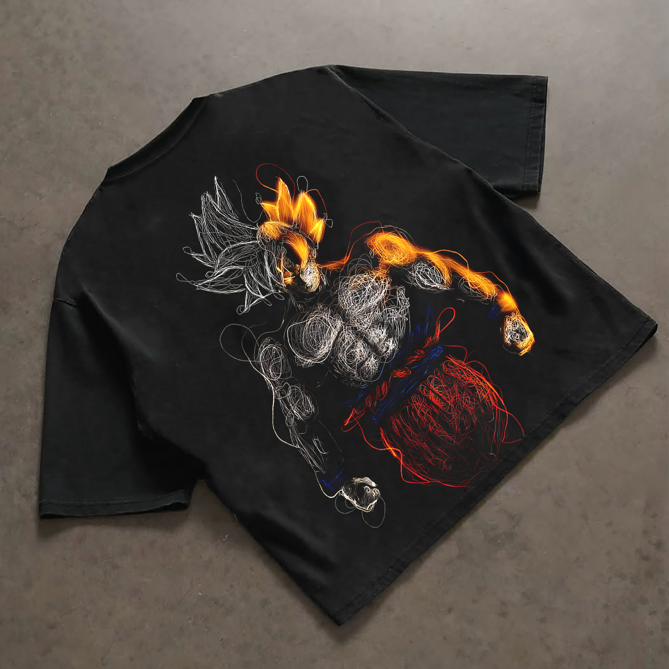 Unisex Anime Inspired Graphic Streetwear Vintage T-shirt
