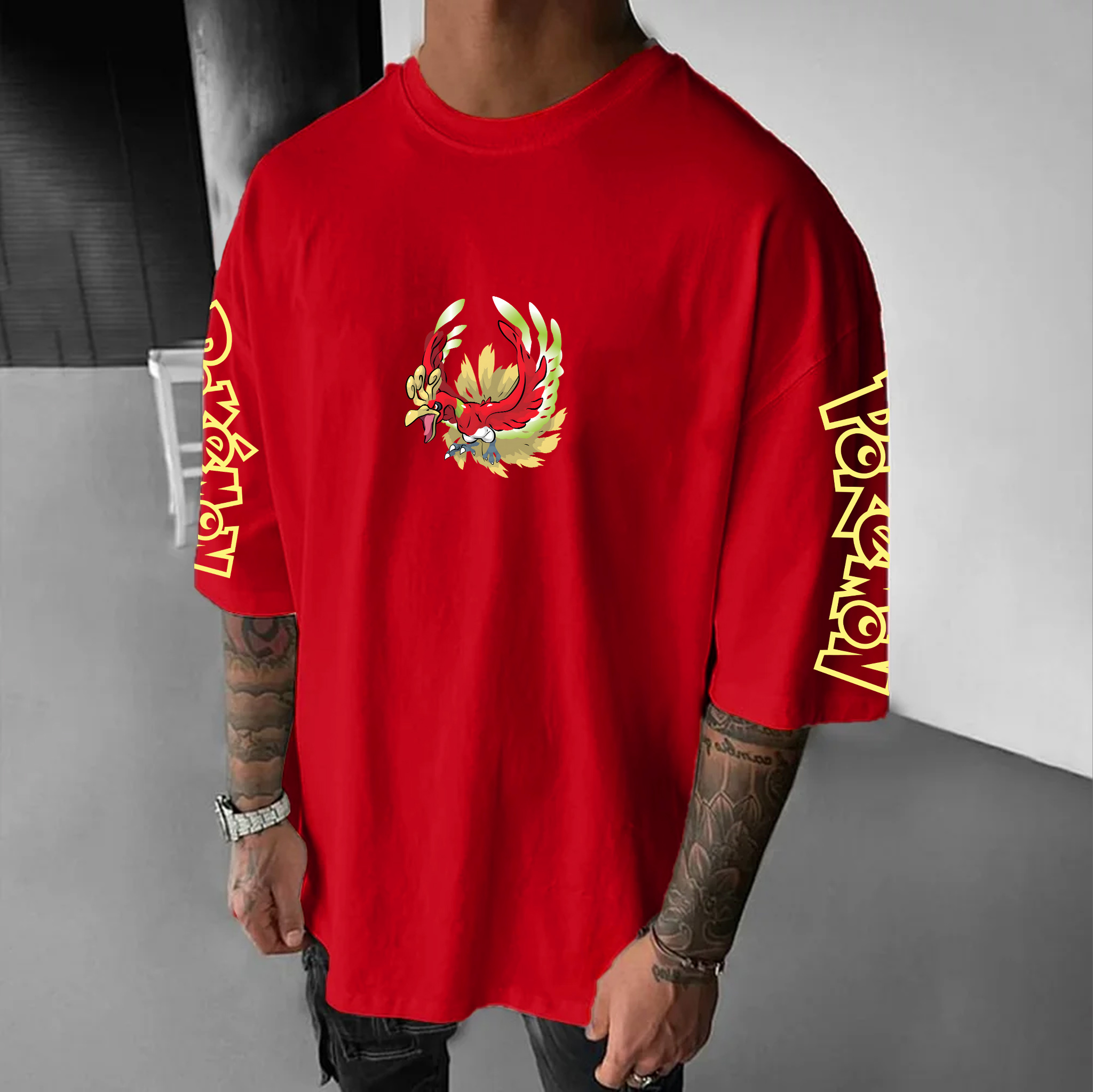 Unisex   Anime Inspired Vintage T-Shirt-AnimeClothe