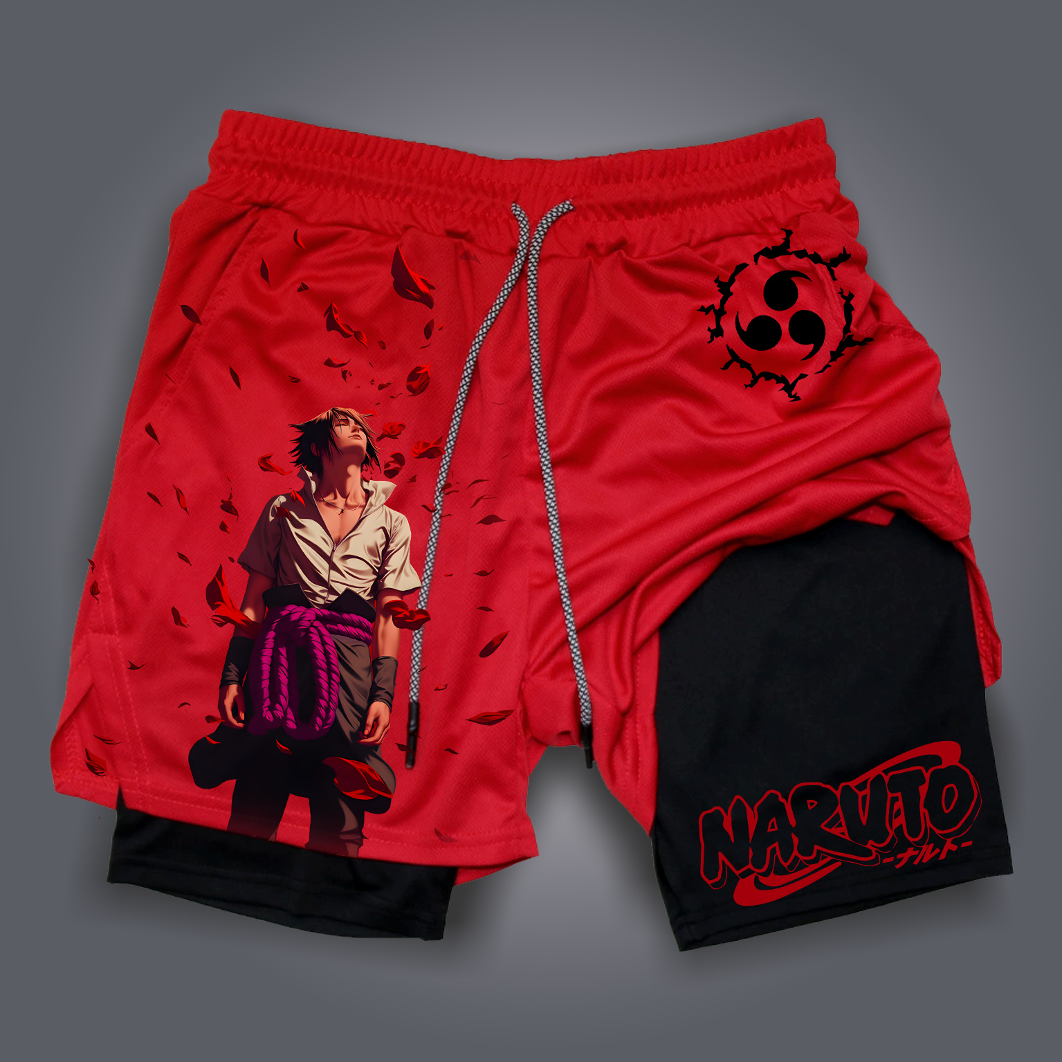 Unisex  Casual Anime Streetwear Shorts-AnimeClothe