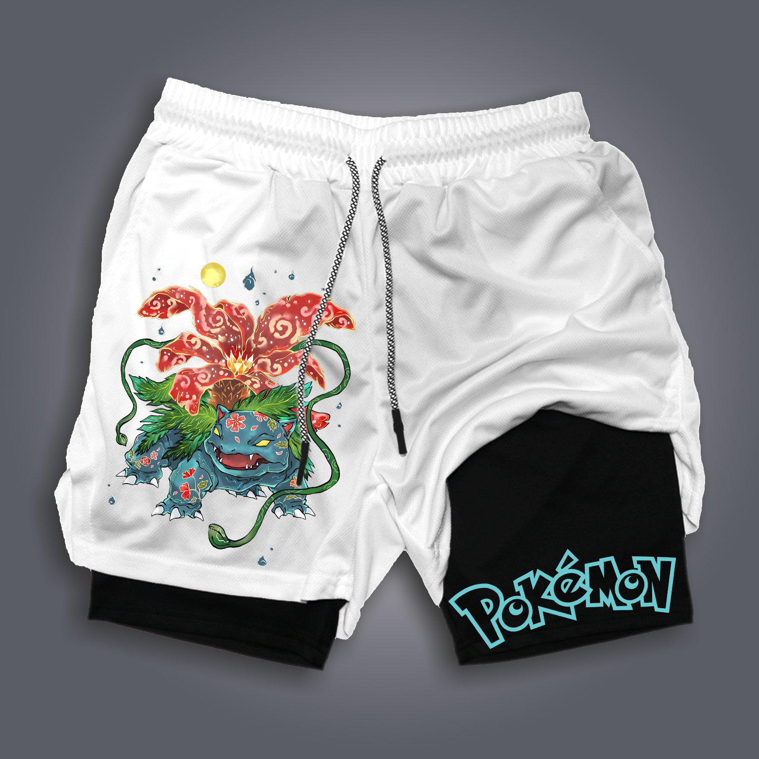 Unisex   Casual Anime Streetwear Shorts-AnimeClothe