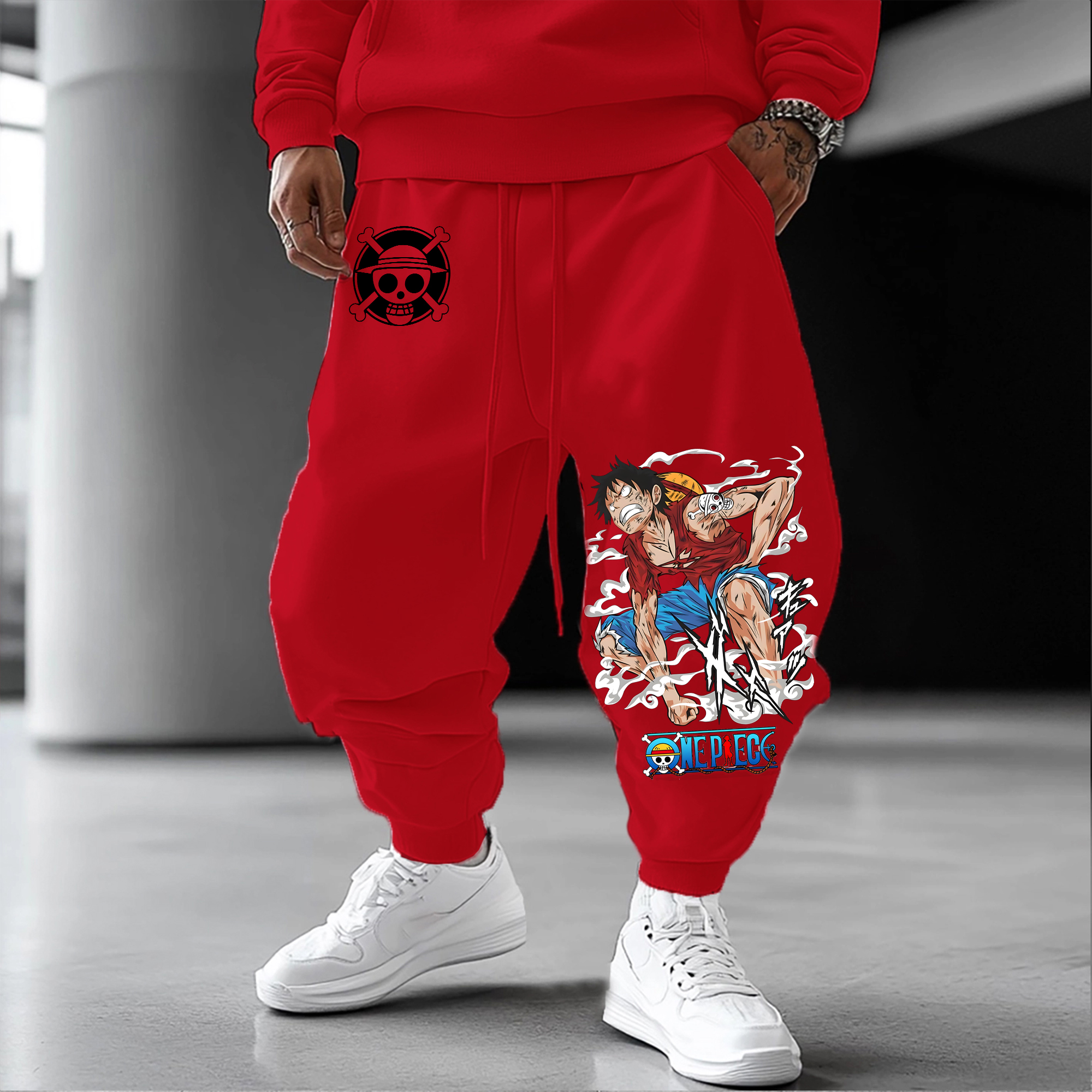 Unisex Anime Printed  Pants丨 One Piece-AnimeClothe