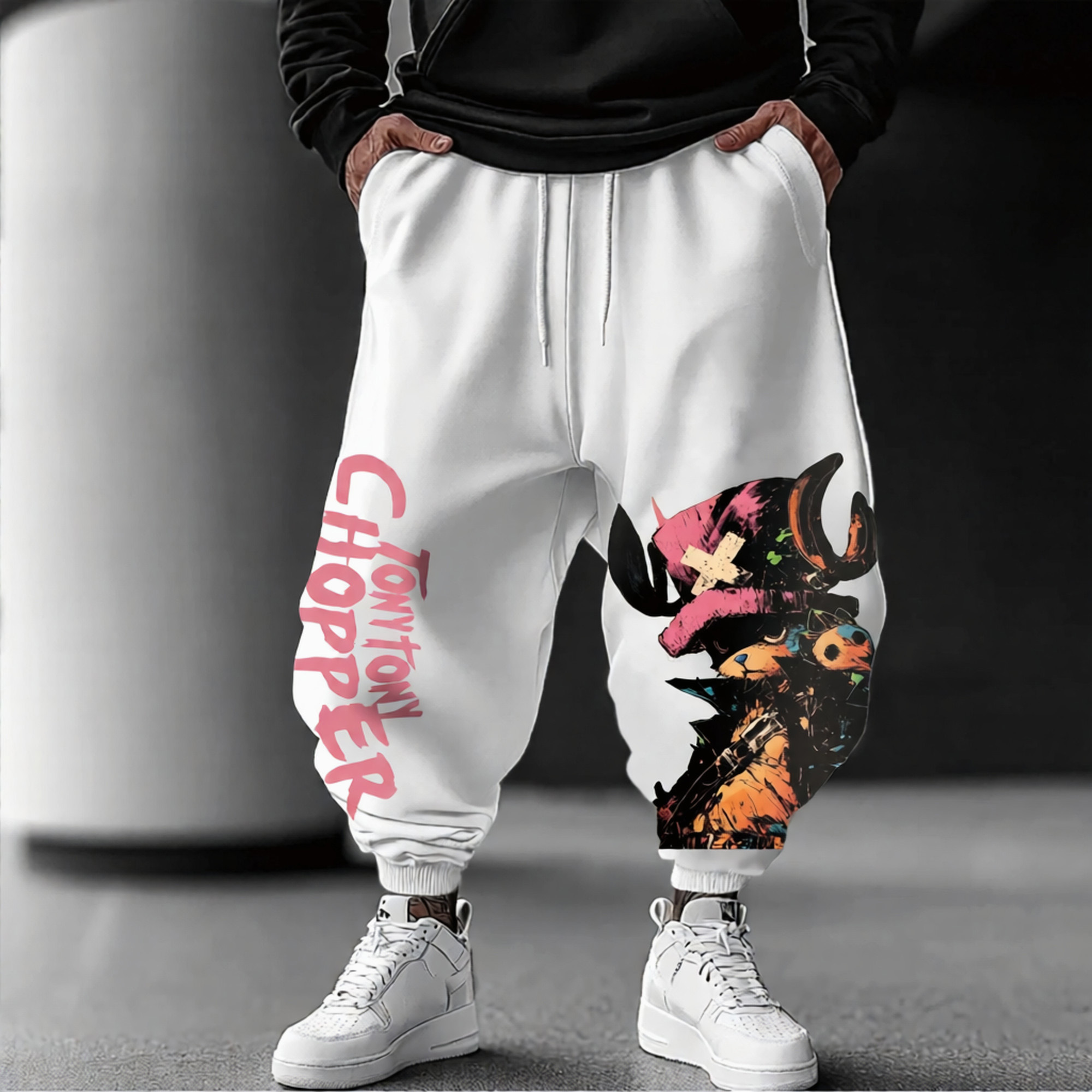 Unisex Anime Inspired Vintage Pants