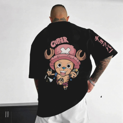 Unisex Anime Inspired Vintage T-Shirt