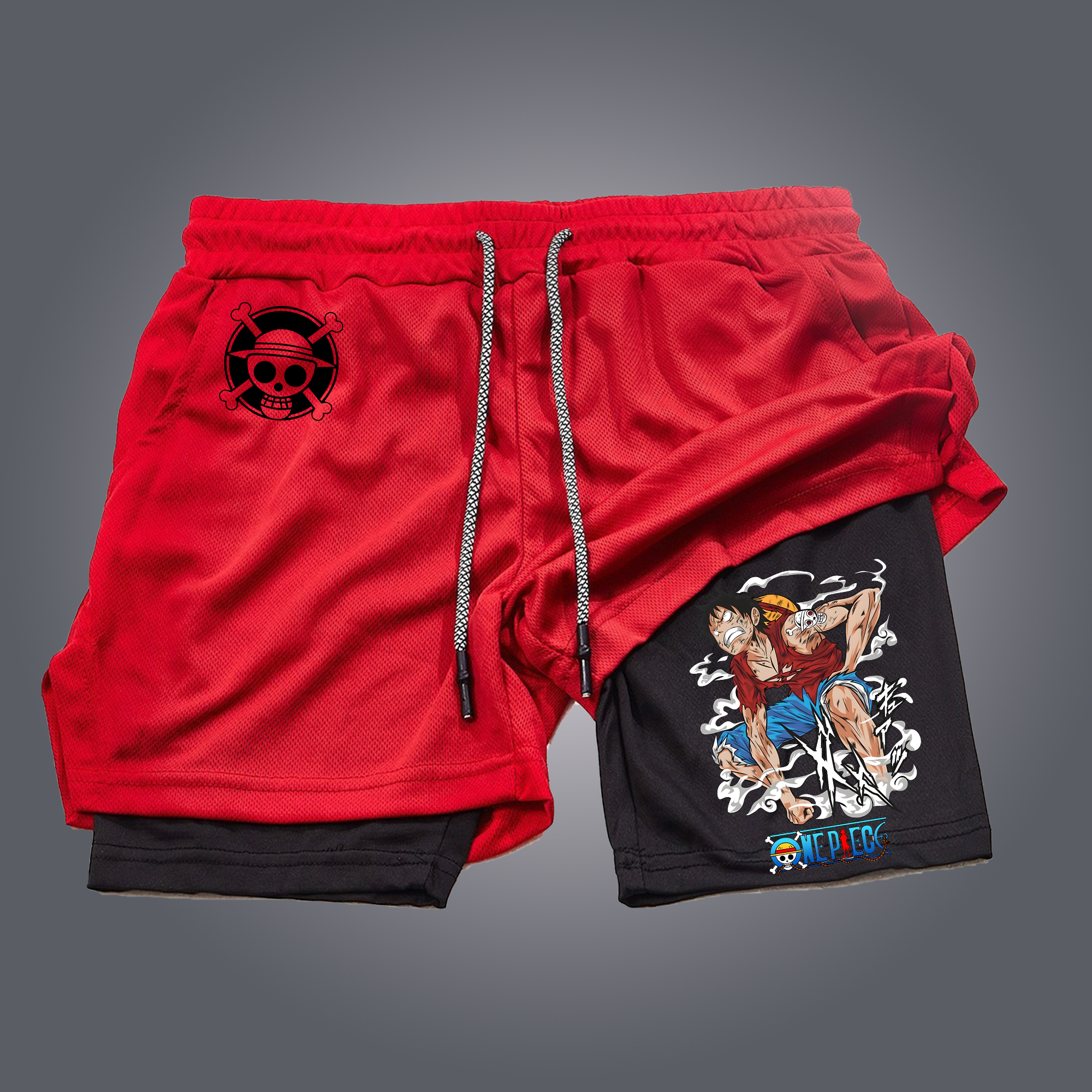 Unisex One Piece Anime Shorts | One Piece-AnimeClothe