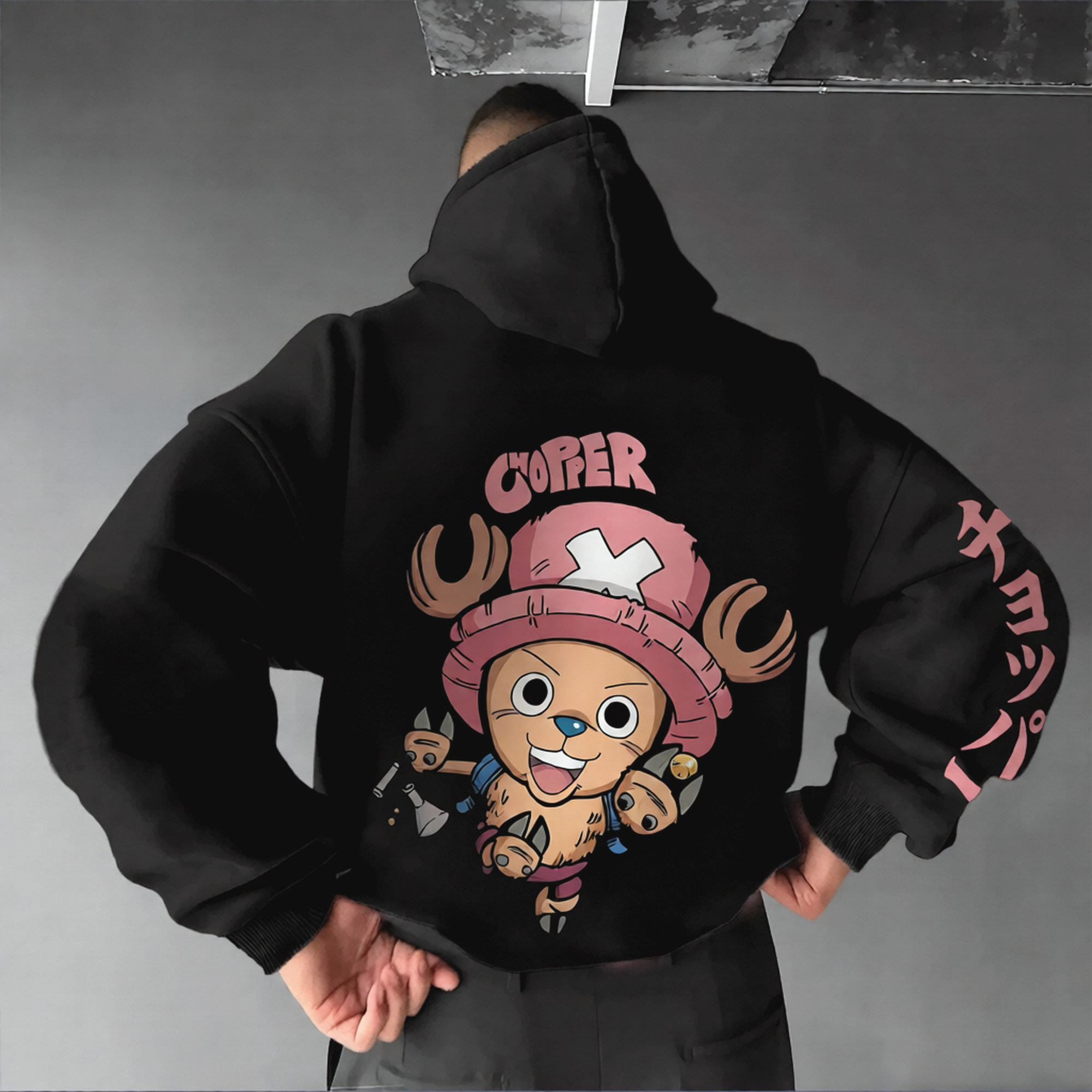 Unisex Anime Graphic Streetwear Vintage Hoodie