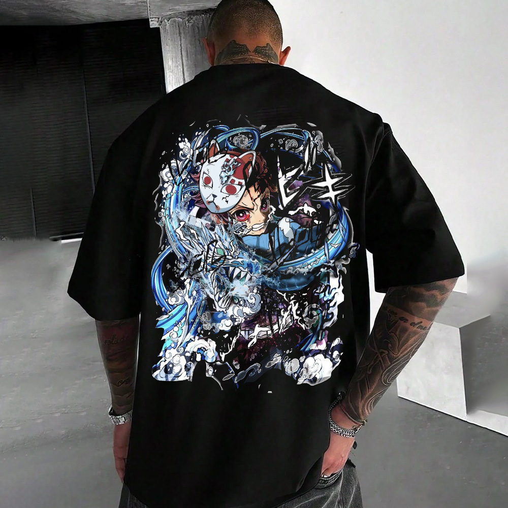 Unisex Anime Inspired Vintage T-Shirt