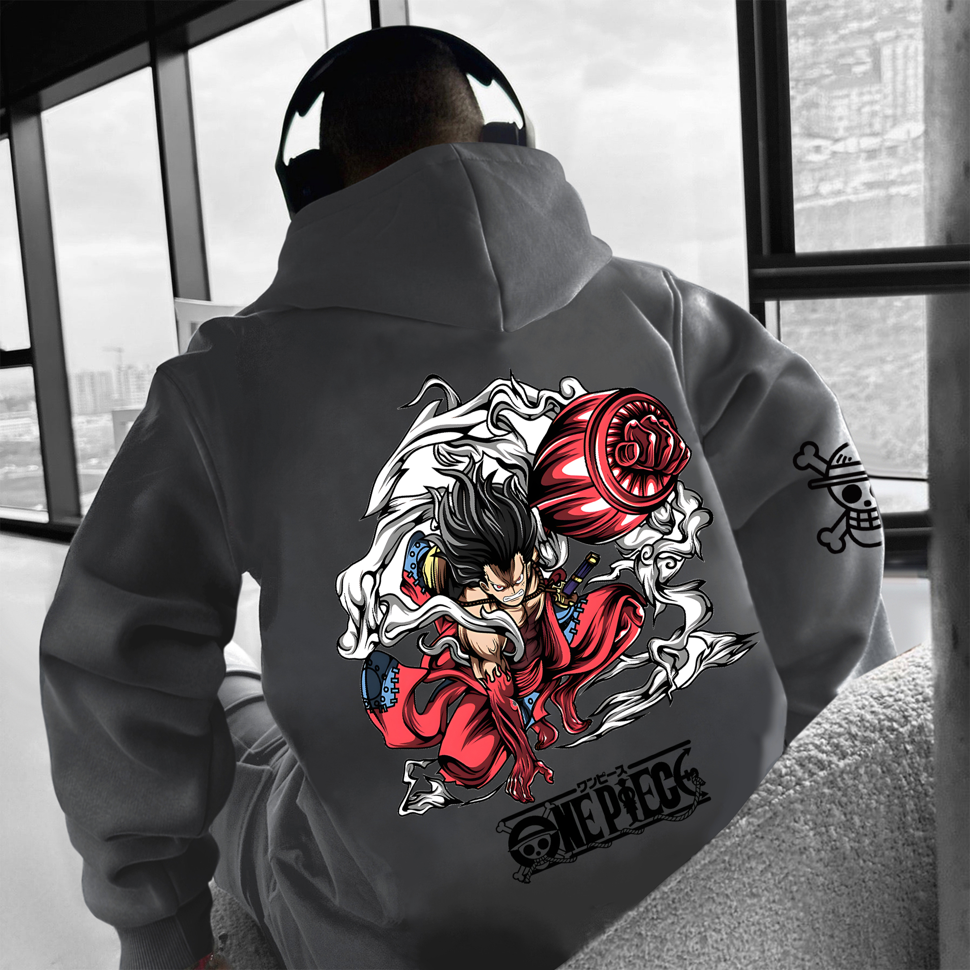 Unisex Vintage Hoodie丨One Piece-AnimeClothe