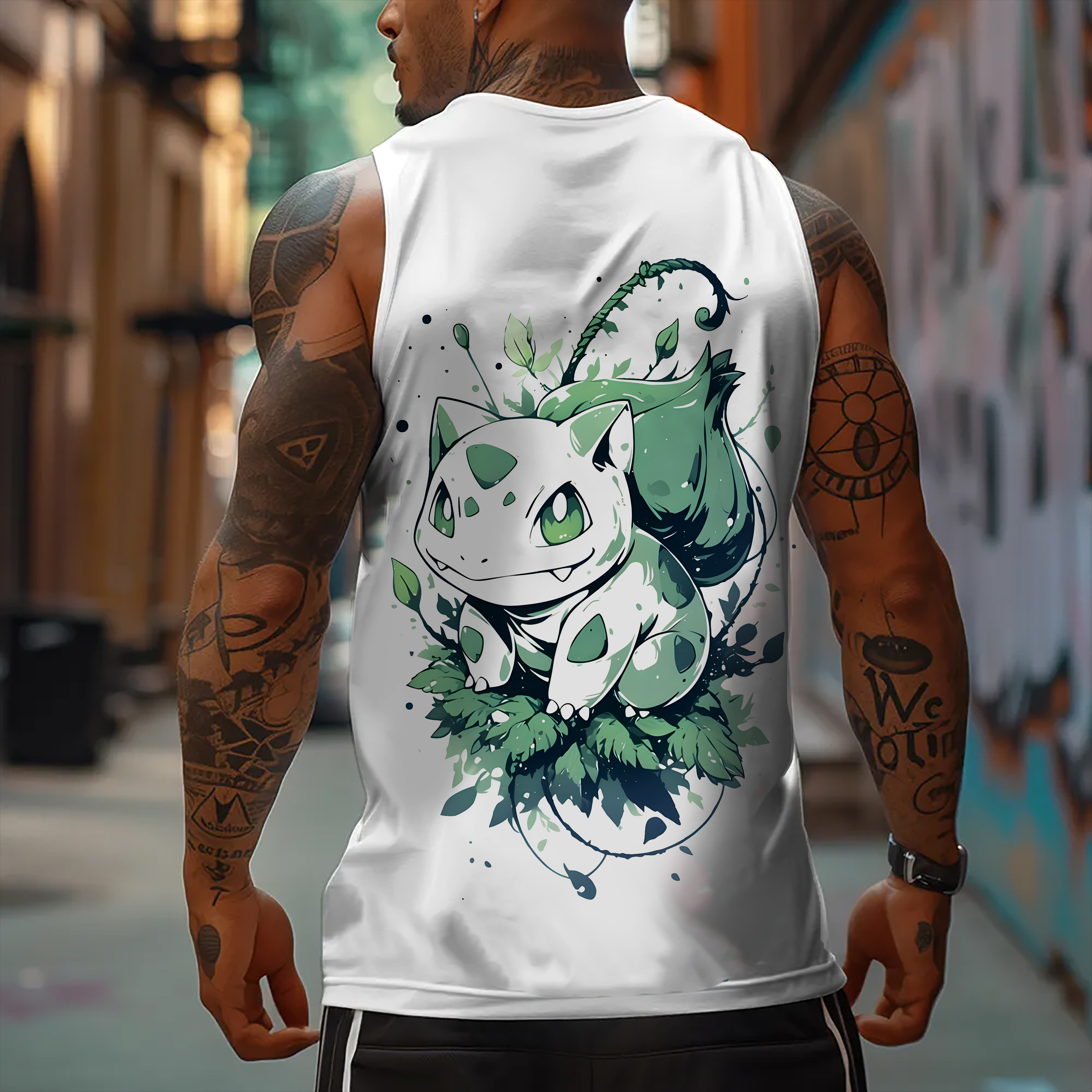 Unisex   Casual Anime  Tank Top-AnimeClothe