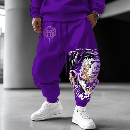 Unisex Anime Inspired Vintage Pants丨
