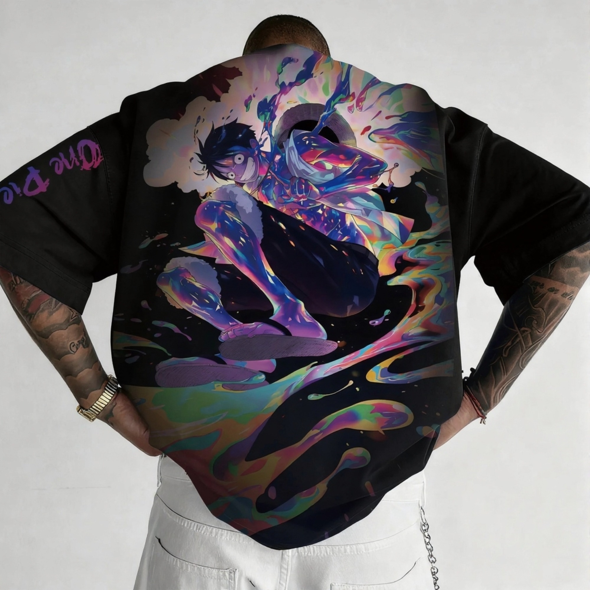 Unisex Anime Inspired Vintage T-Shirt