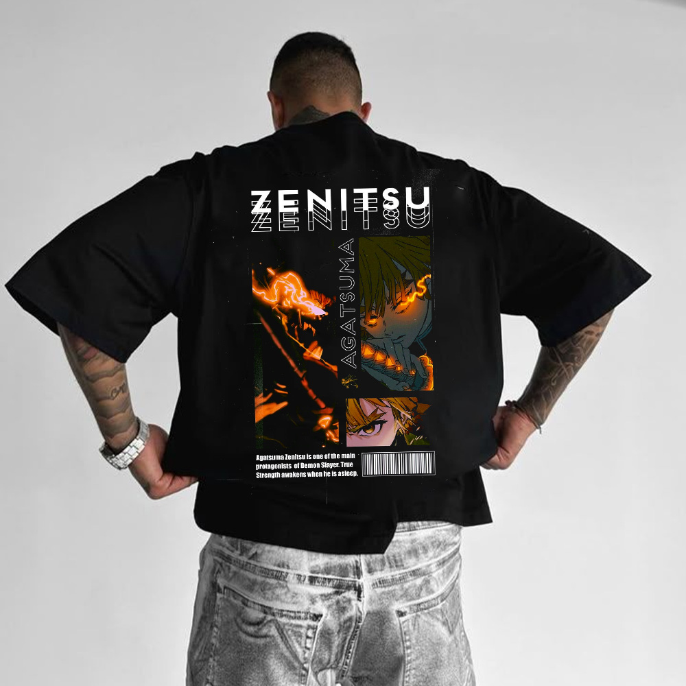 Unisex Anime Inspired Vintage T-Shirt