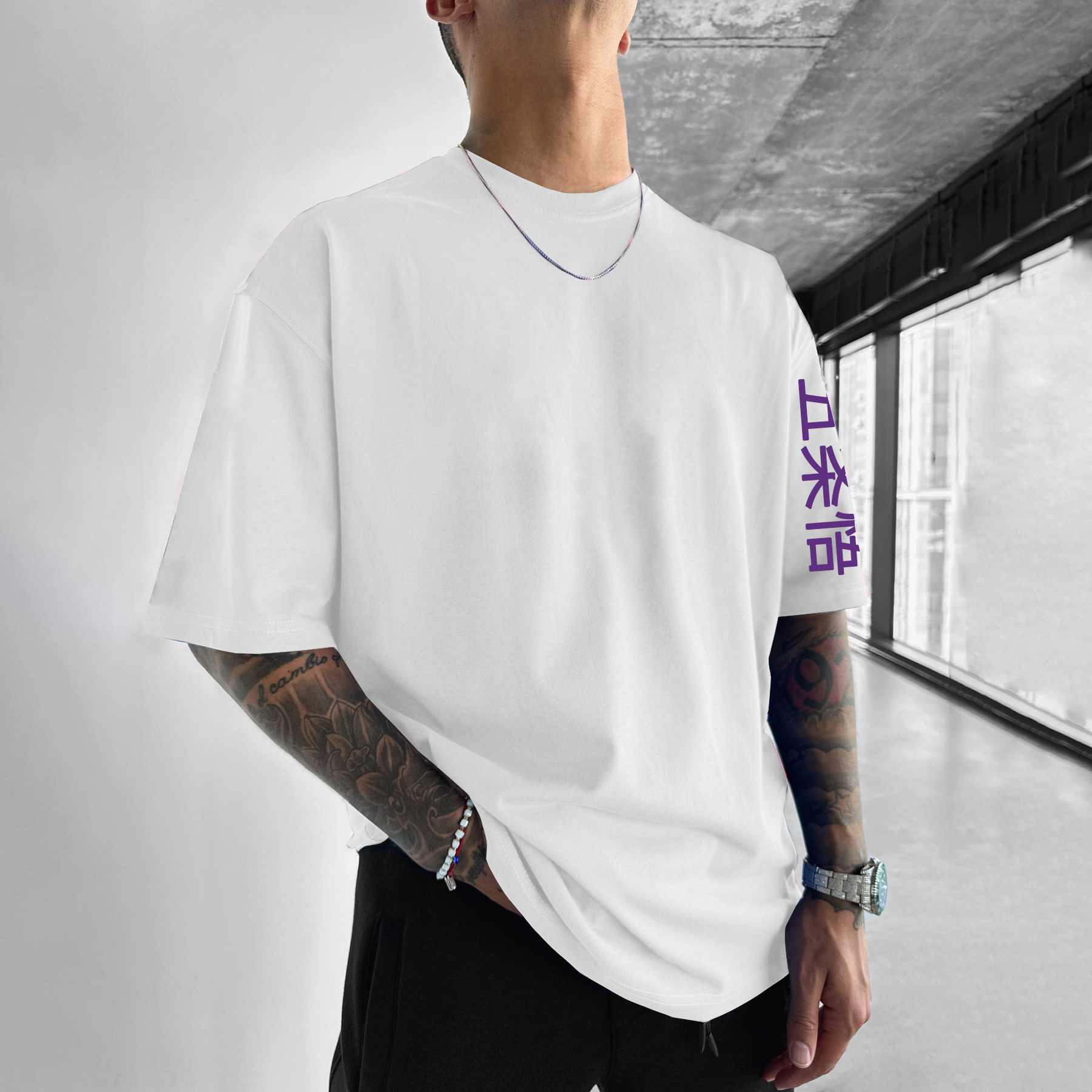 Oversized Anime T-shirt-AnimeClothe
