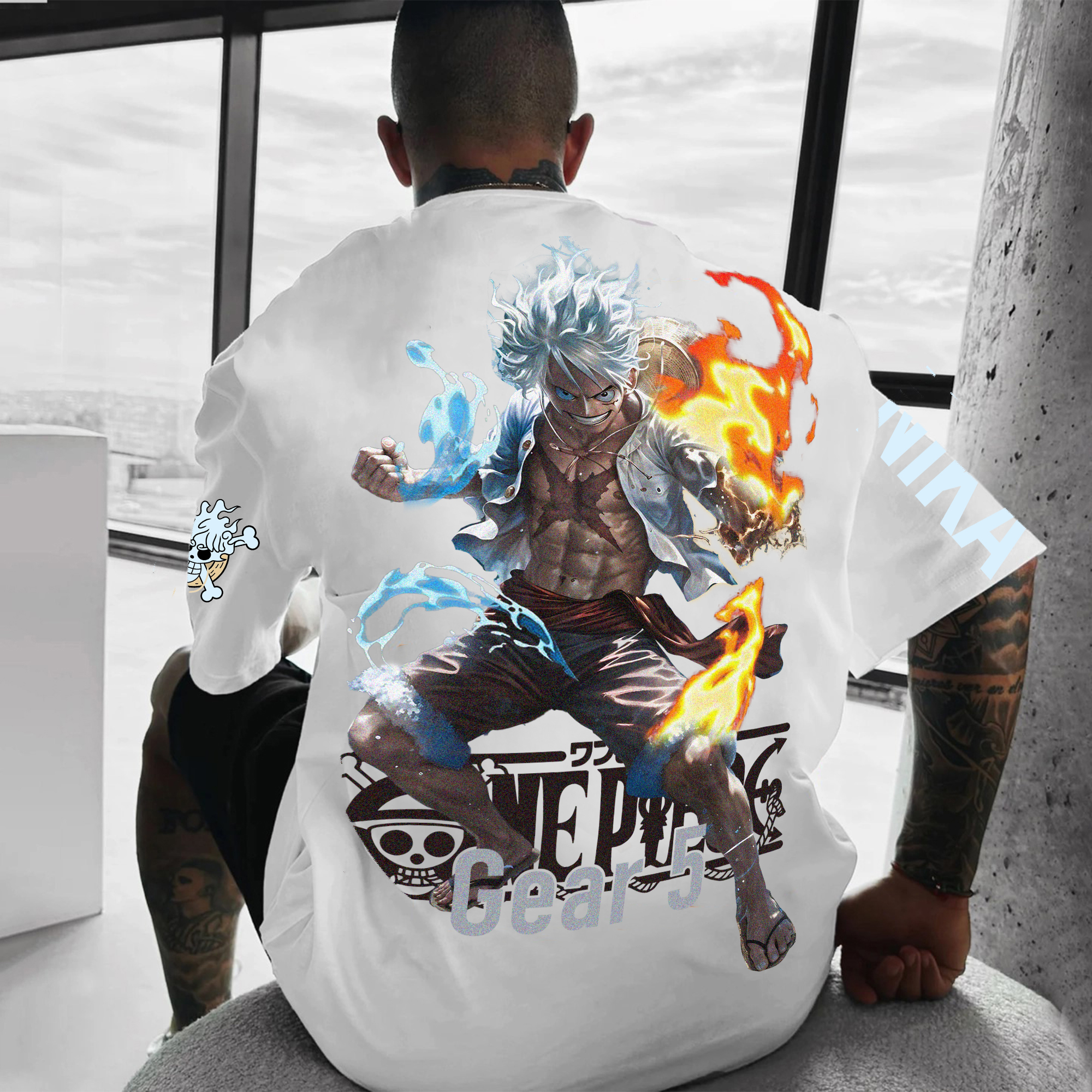 Unisex Anime Inspired Vintage T-Shirt丨One Piece