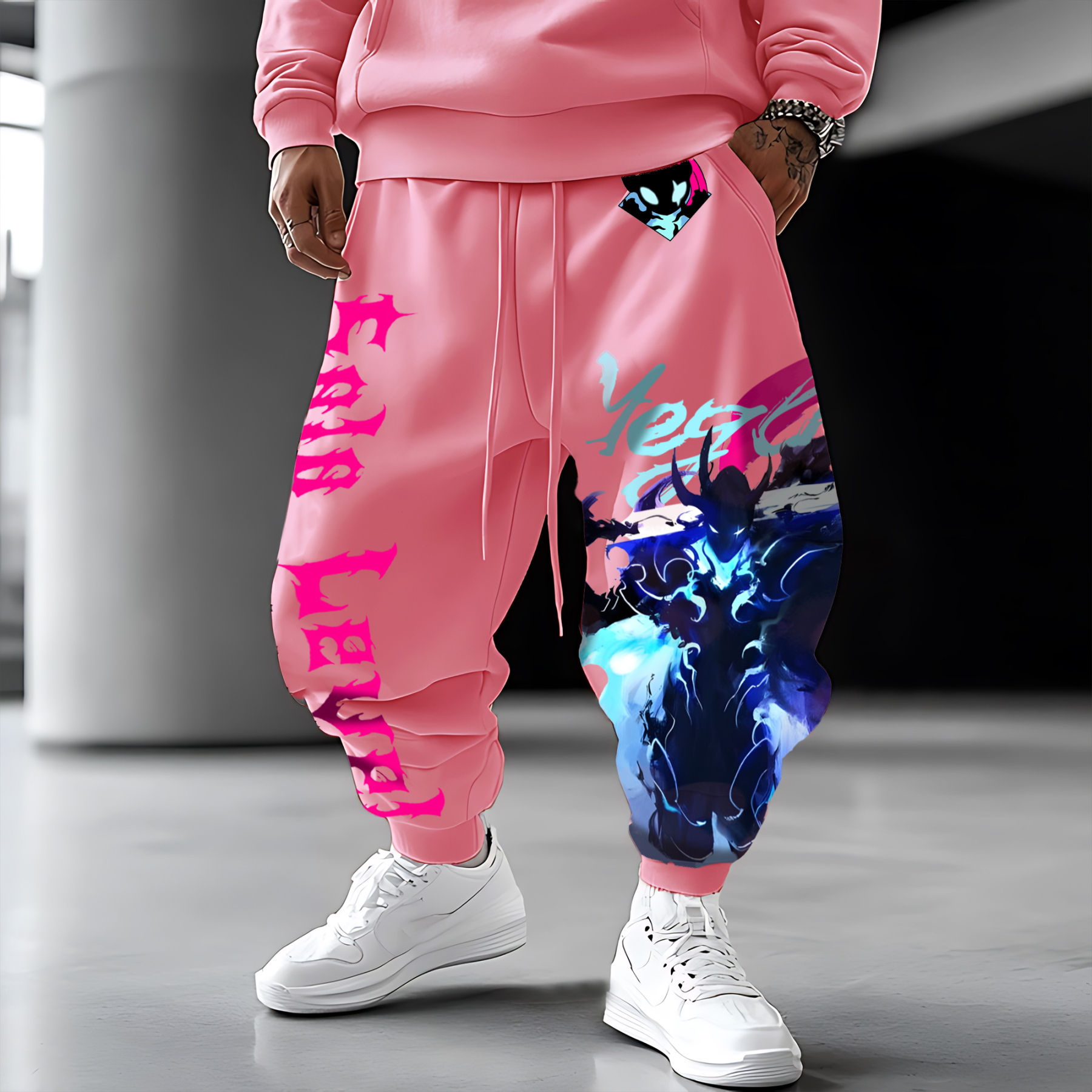 Unisex “Solo Leveling” Casual Anime Streetwear Pants