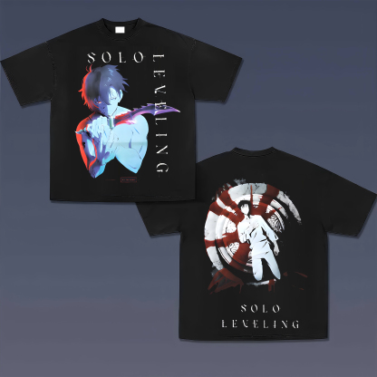 Unisex Anime Inspired Vintage T-Shirt-AnimeClothe
