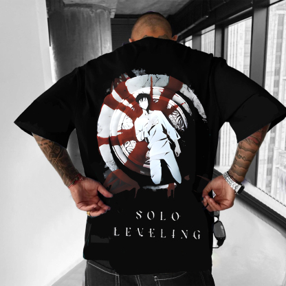Unisex Anime Inspired Vintage T-Shirt-AnimeClothe