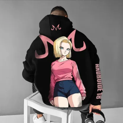 Unisex Anime Graphic Streetwear Vintage Hoodie-AnimeClothe