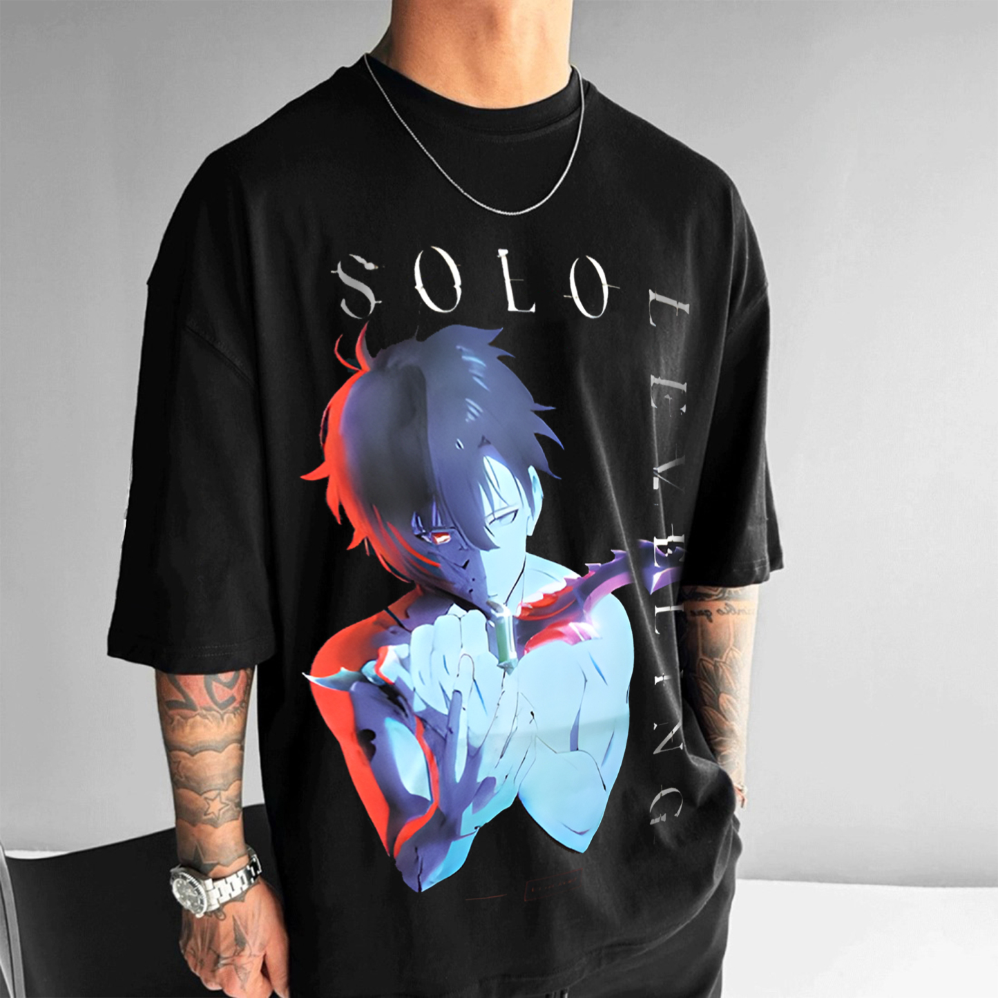 Unisex Anime Inspired Vintage T-Shirt-AnimeClothe