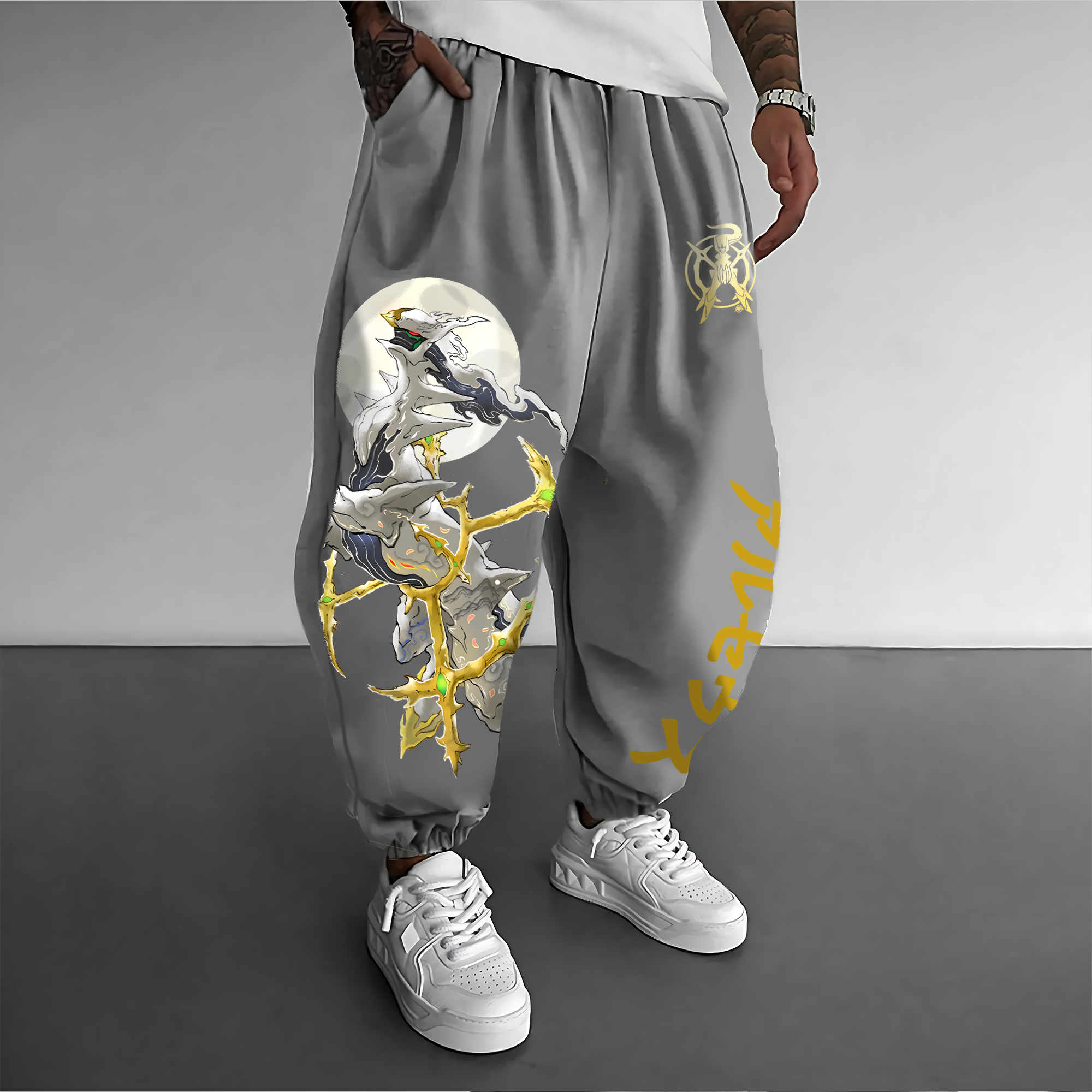 Unisex  “Pokémon” Casual Anime Streetwear Pants