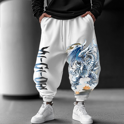 Unisex  “Yu-Gi-Oh！”  Anime Style Retro Pants-AnimeClothe
