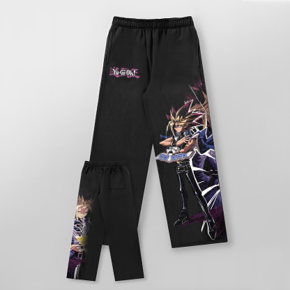 Unisex Anime Style Retro I Pants-AnimeClothe