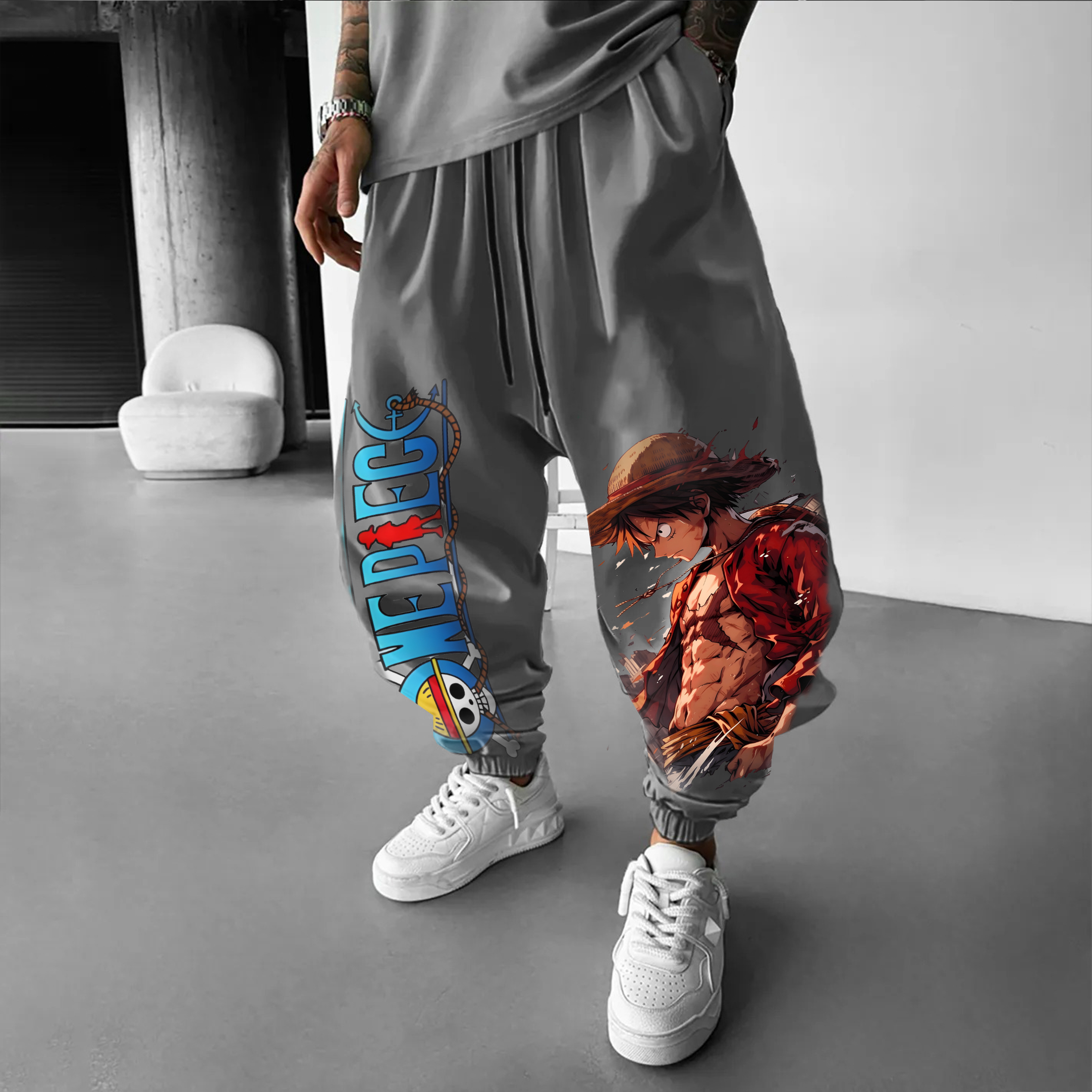 Unisex Anime Printed  Pants丨-AnimeClothe