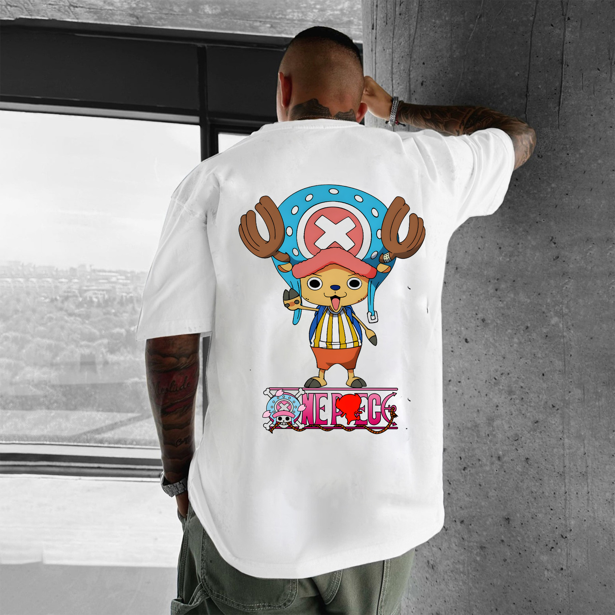 Unisex Anime Inspired Vintage T-Shirt-AnimeClothe