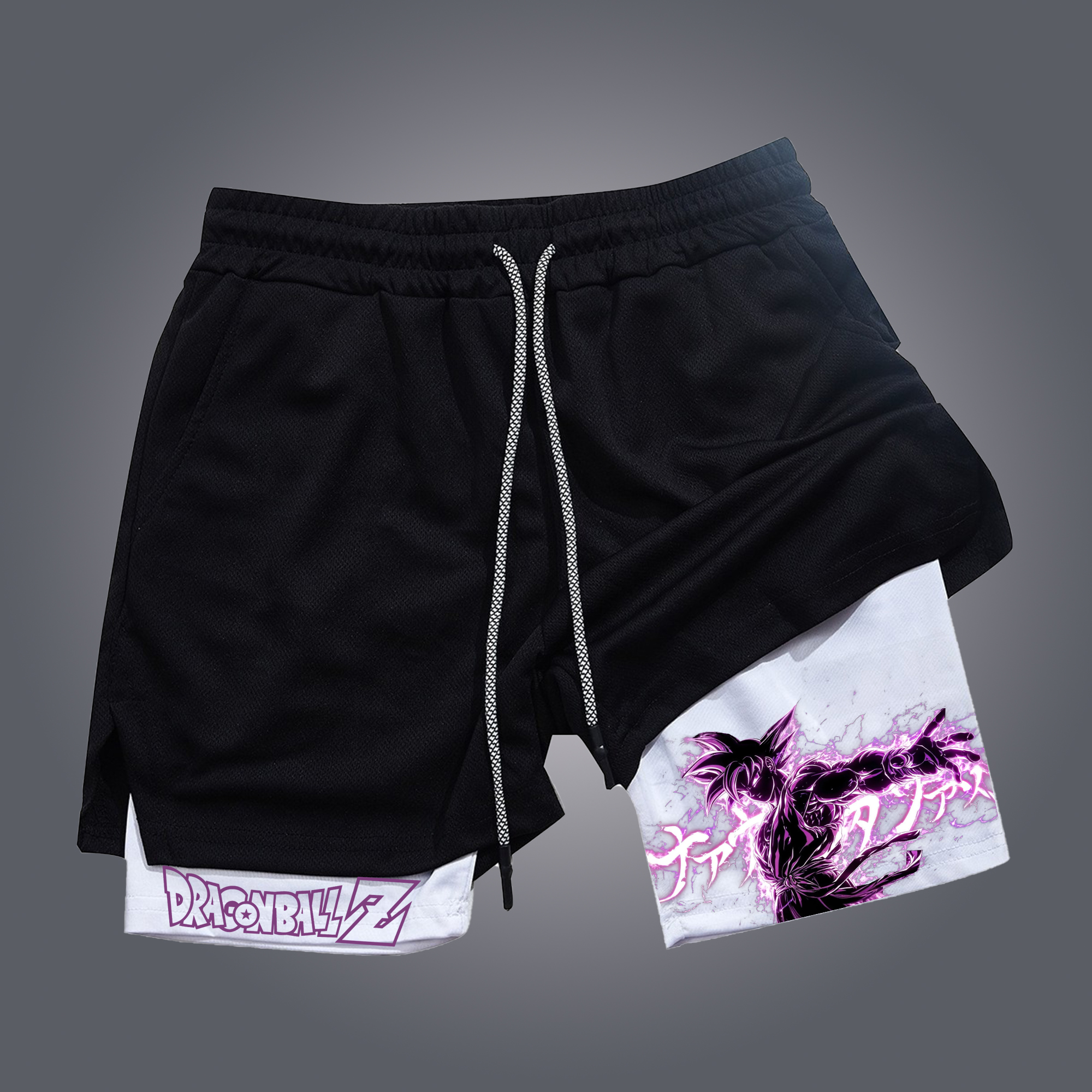 Unisex Casual Anime Streetwear Shorts-AnimeClothe