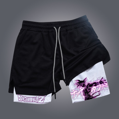 Unisex Casual Anime Streetwear Shorts-AnimeClothe