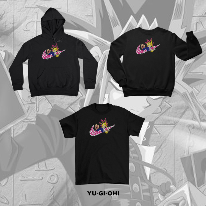 Unisex "Yu-Gi-Oh!" Anime Embroidered Top-AnimeClothe