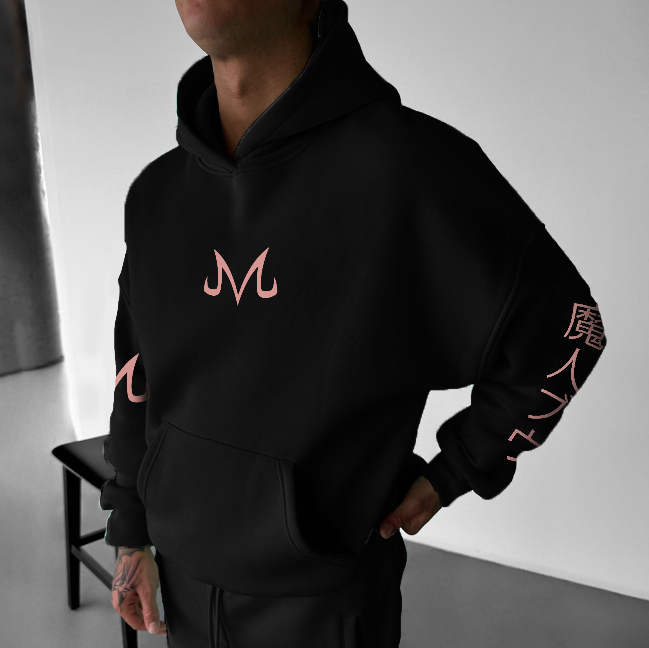 Unisex Anime Graphic Streetwear Vintage Hoodie-AnimeClothe