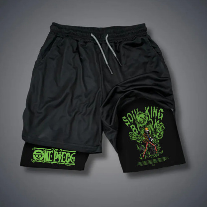 Unisex  Casual Anime Streetwear Shorts