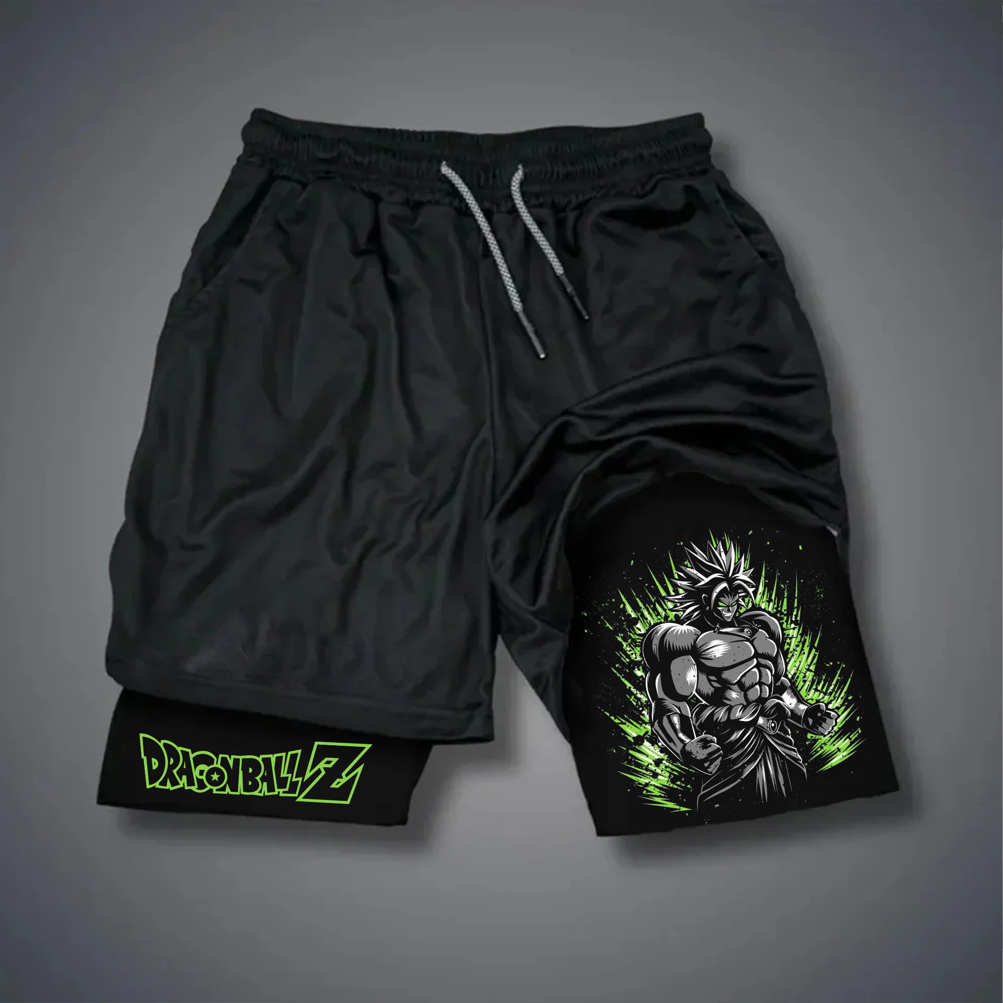 Unisex Casual Anime Streetwear Shorts-AnimeClothe