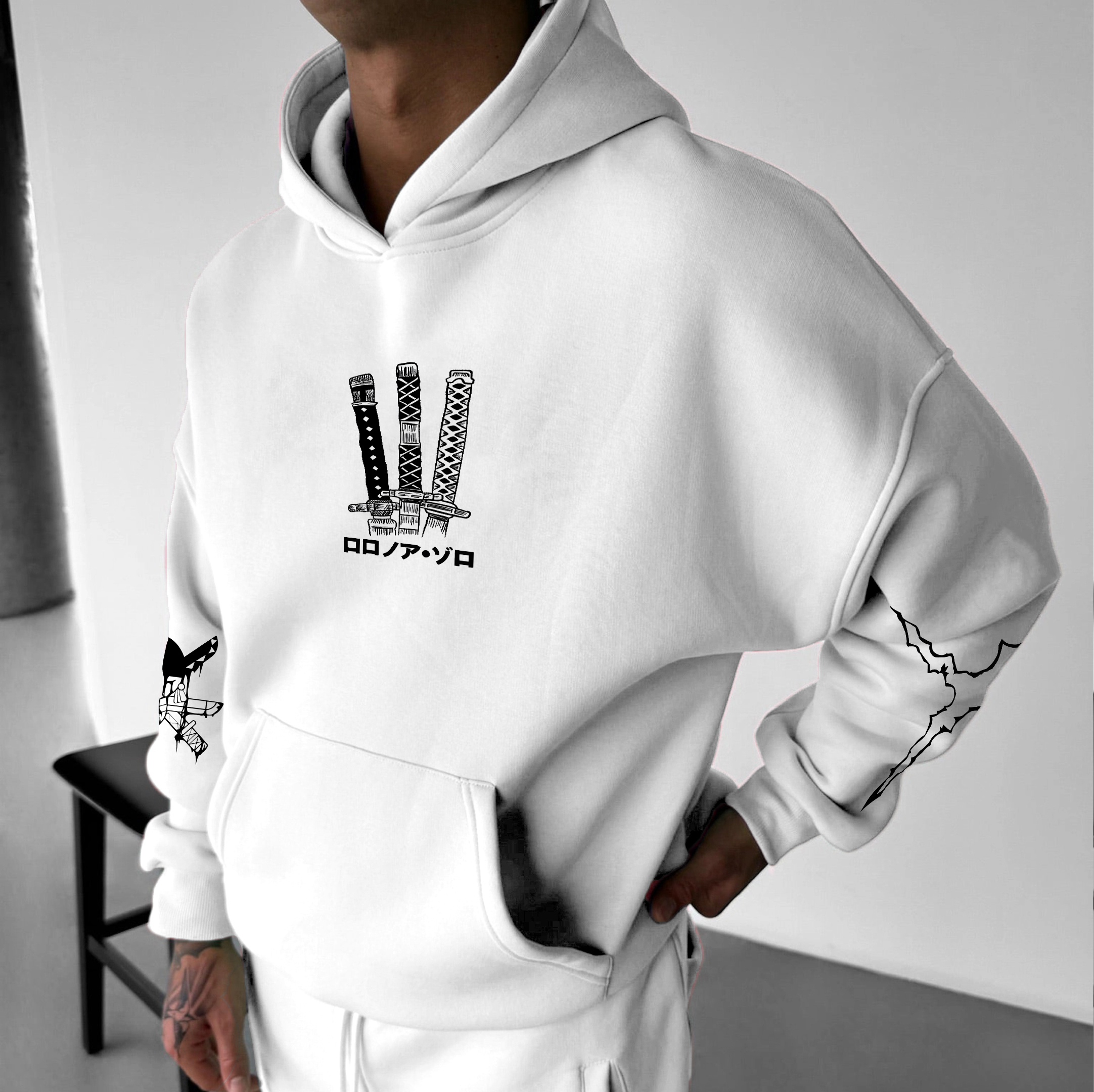 Unisex Anime Graphic Streetwear Vintage Hoodie-AnimeClothe