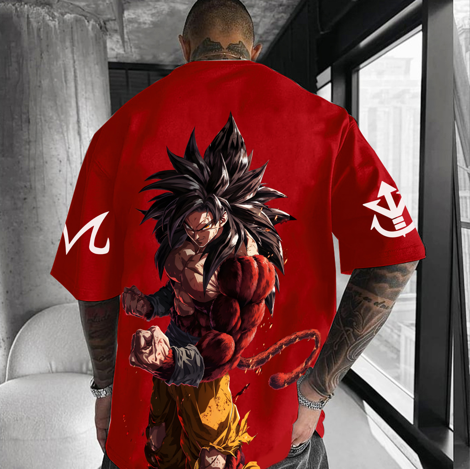 Unisex Anime Inspired Vintage T-Shirt-AnimeClothe