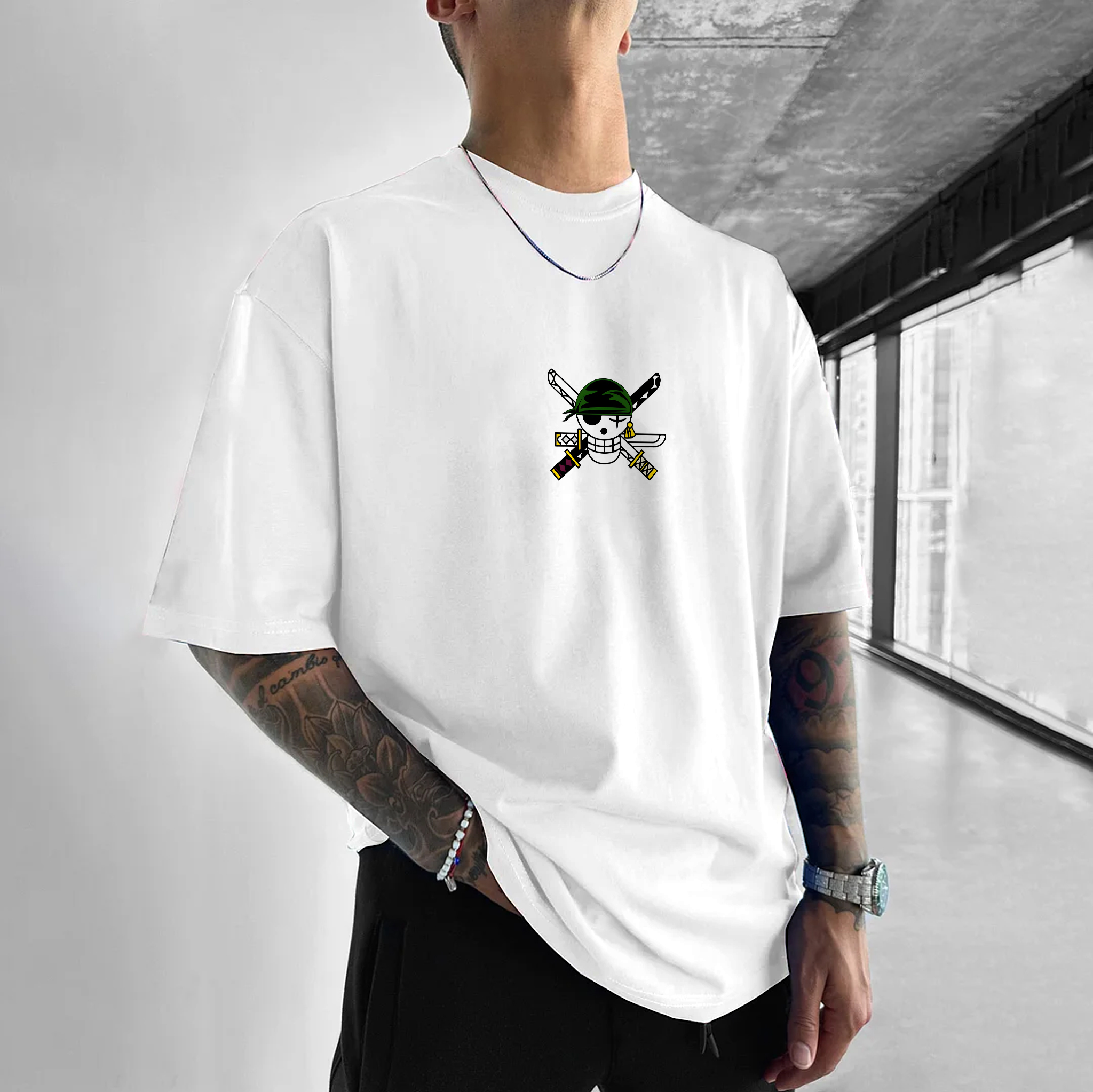 Unisex Anime Inspired Vintage T-Shirt丨One Piece-AnimeClothe