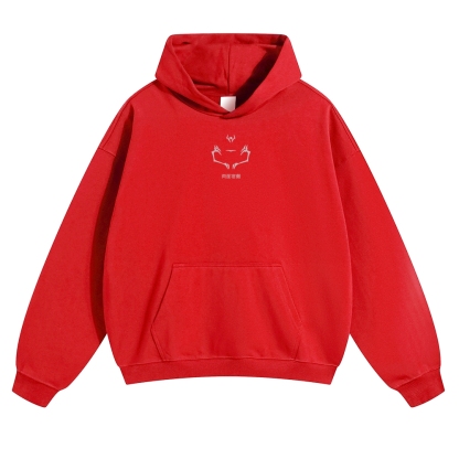 Unisex Casual Anime Print Hoodie-AnimeClothe