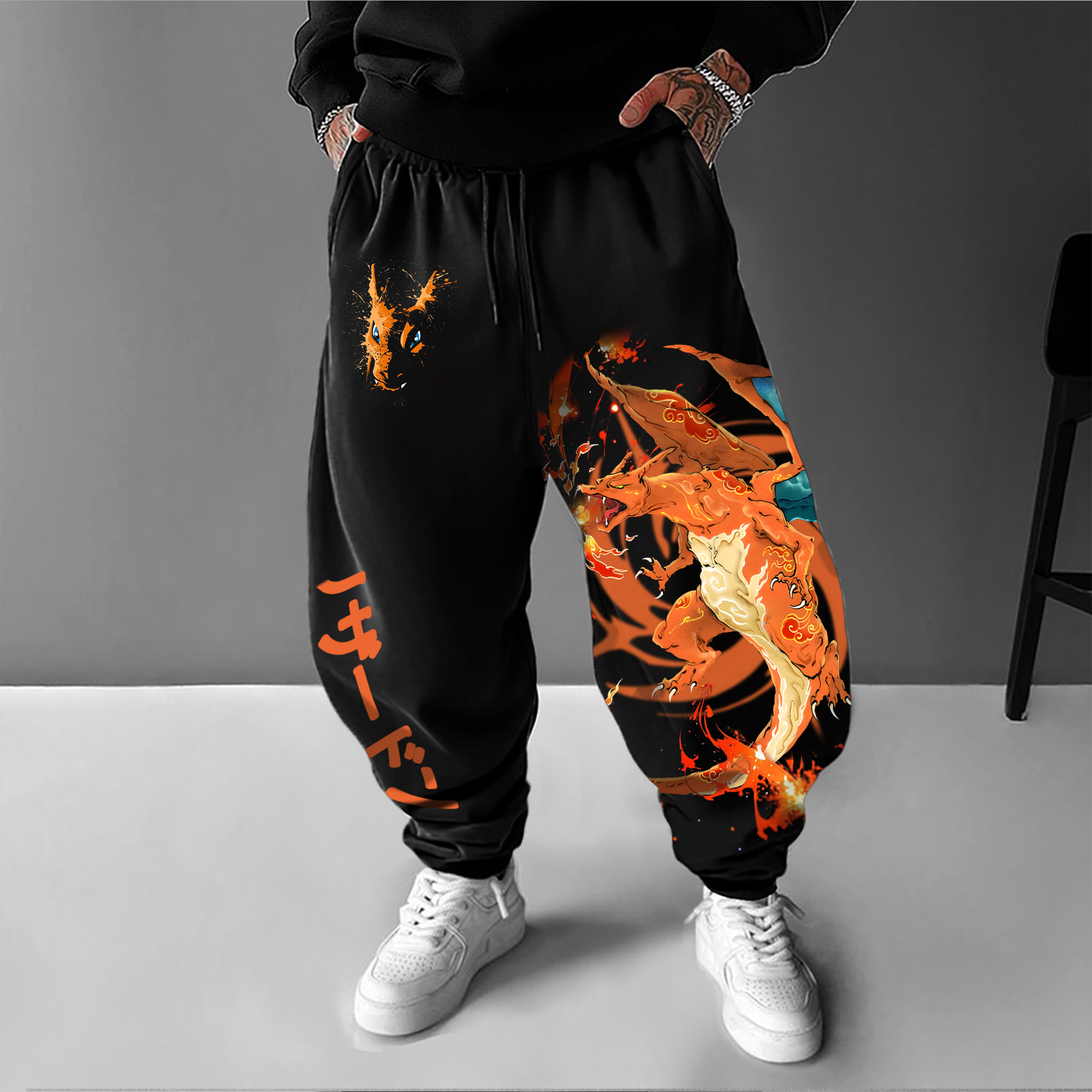 Unisex  “Pokémon” Casual Anime Streetwear Pants