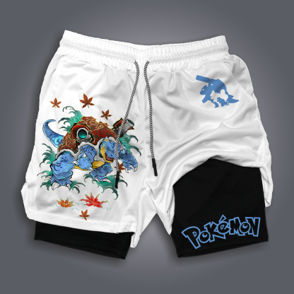 Unisex   Casual Anime Streetwear Shorts-AnimeClothe