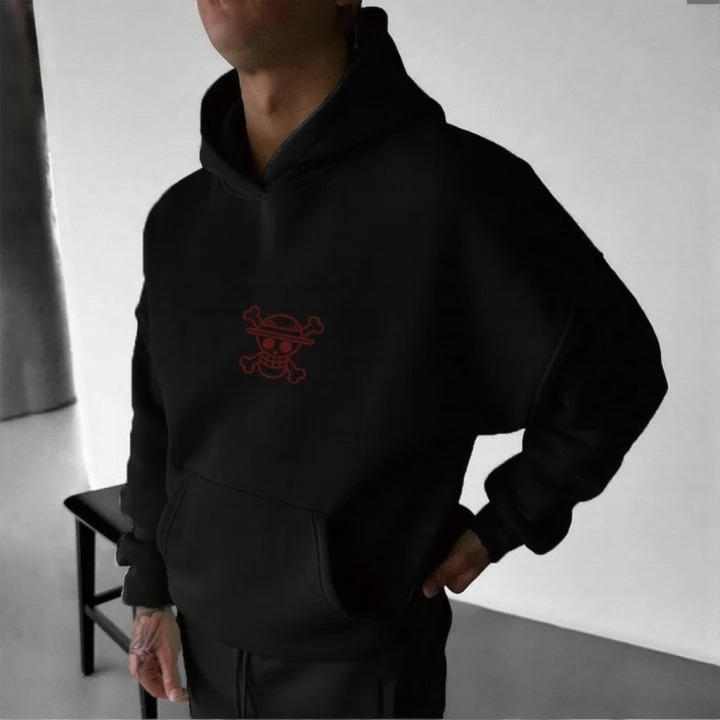 Unisex Anime Graphic Streetwear Vintage Hoodie