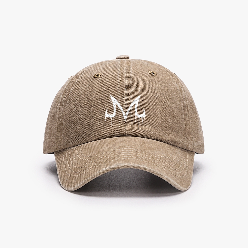 Unisex Washed Vintage Anima Print Baseball Cap