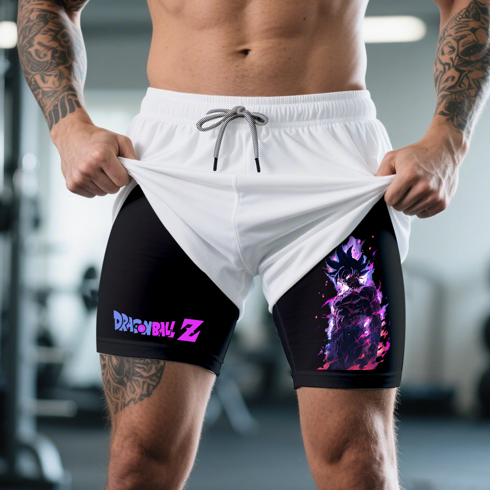Unisex Casual Anime Streetwear Shorts-AnimeClothe