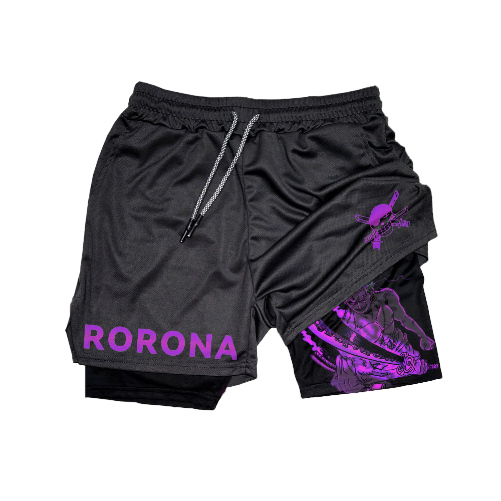 Anime Performance Gym Shorts-AnimeClothe