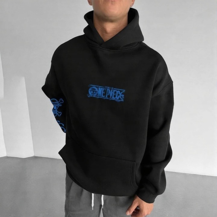 Unisex Anime Graphic Streetwear Vintage Hoodie