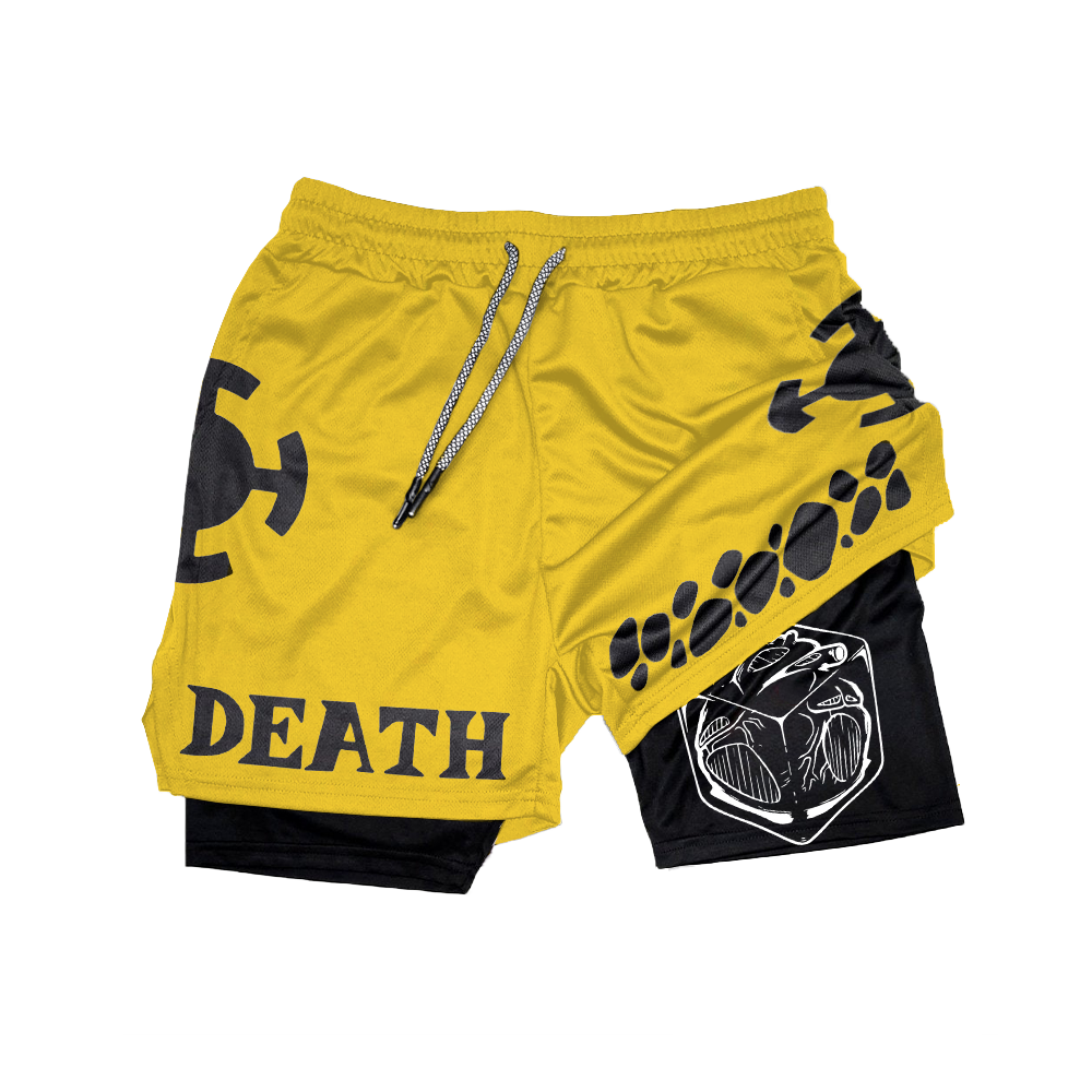 Law Anime Gym Performance Shorts-AnimeClothe