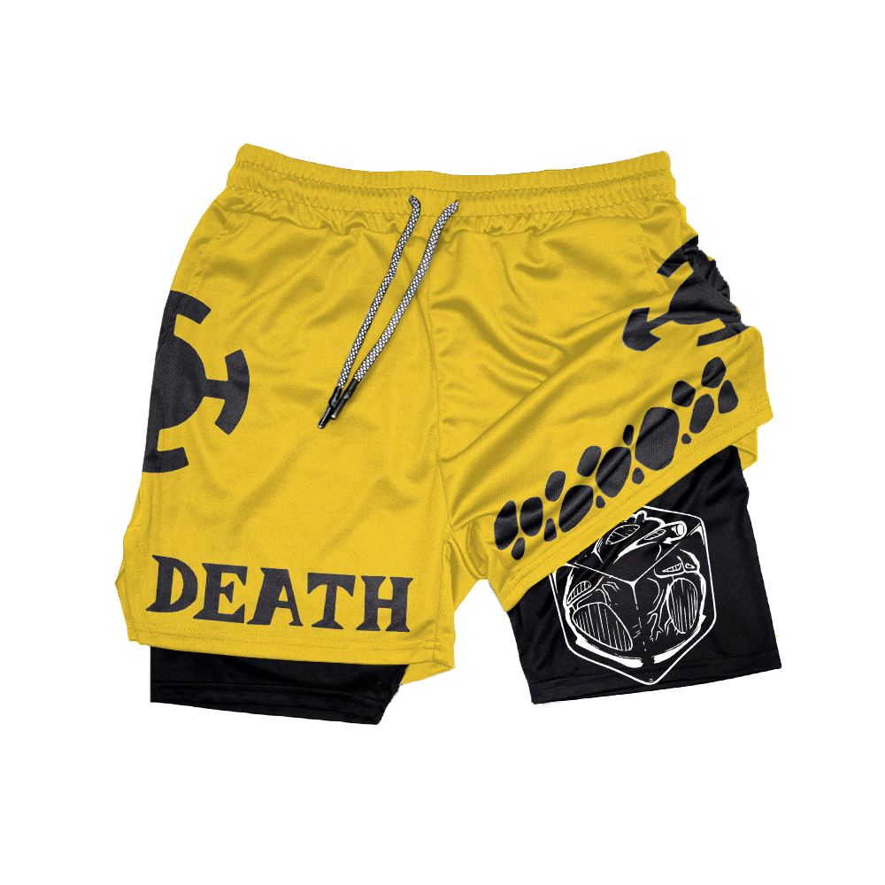 Law Anime Gym Performance Shorts-AnimeClothe
